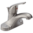 thumbnail image 1 of Delta Foundations Single Handle Centerset Bathroom Faucet in Stainless B510LF-SS, 1 of 5