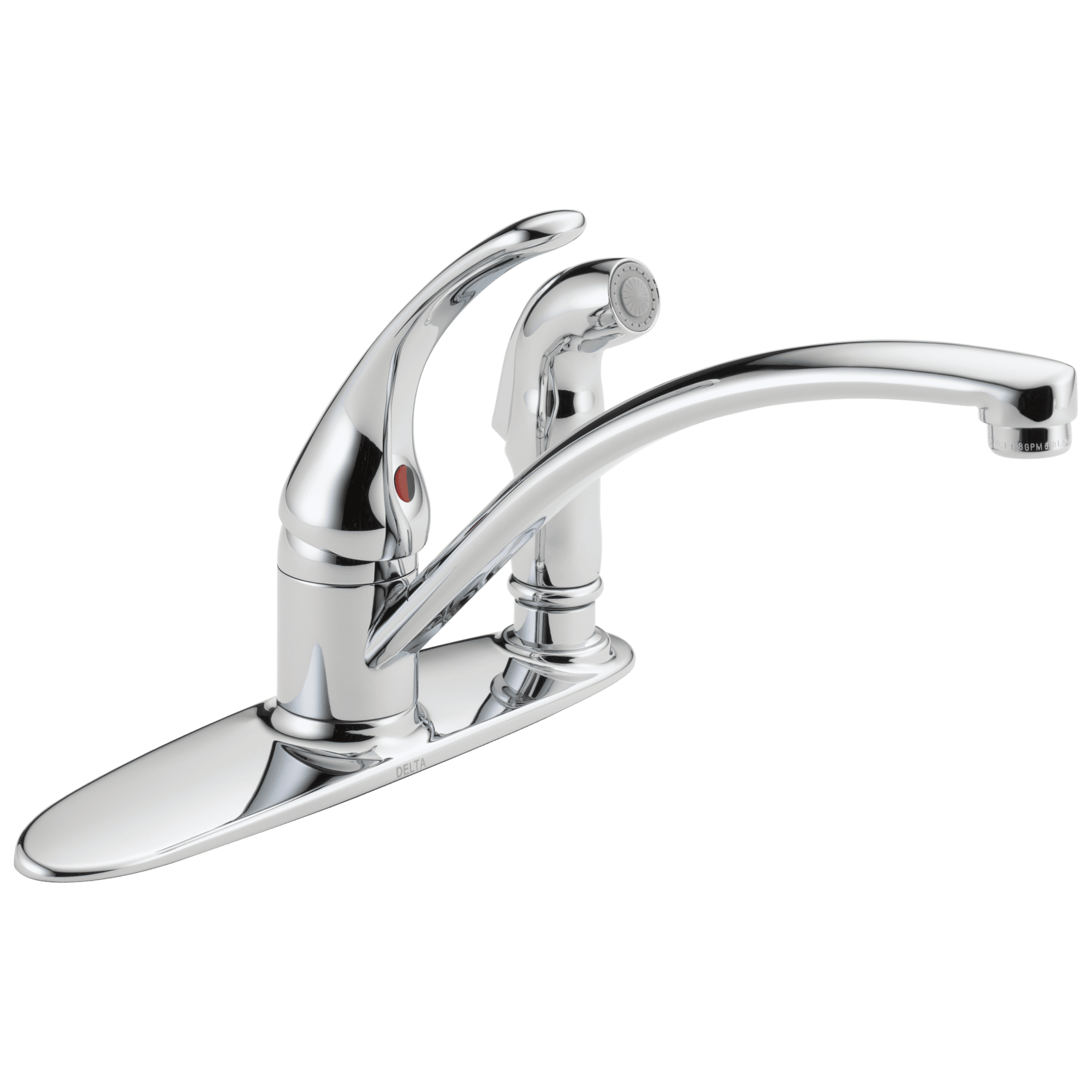 Delta Foundations Single-Handle Kitchen Faucet - B3310LF - Chrome