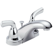 Delta Foundations Two Handle Centerset Bathroom Faucet in Chrome B2510LF