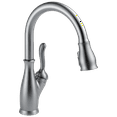 thumbnail image 1 of Delta Leland Single Handle Pull-Down Kitchen Faucet in Arctic Stainless 9178-AR-DST, 1 of 10