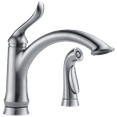 thumbnail image 1 of Delta Linden Single-Handle Kitchen Faucet w/ Sprayer - 4453-AR-DST - Arctic Stainless, 1 of 8