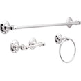 thumbnail image 1 of Delta-Faucet PRI63-PC Pirouette 3 Piece Bath Hardware Kit, Polished Chrome, 1 of 13