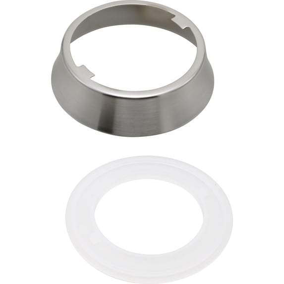Delta Faucet RP32528SS Signature Escutcheon and Gasket for Kitchen, Stainless