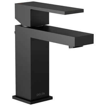 Delta Faucet Single Handle Project-Pack Bathroom Faucet, Black