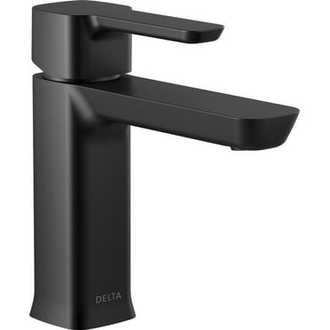 Delta Faucet Single Handle Project-Pack Bathroom Faucet, Black