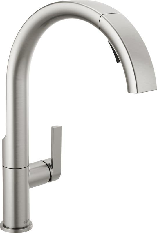 Keele Stainless Steel Pull-Down Kitchen Faucet with Spray