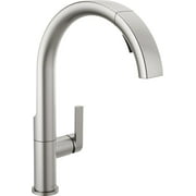 Delta Keele Pull-Down Kitchen Faucet - 19824LF-SP - Spotshield Stainless