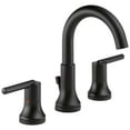 thumbnail image 1 of Delta Trinsic Two-Handle Widespread Bathroom Faucet - 3559-BLMPU-DST - Matte Black, 1 of 7