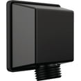 thumbnail image 1 of Delta Square Wall Elbow for Hand Shower in Matte Black 50570-BL, 1 of 5