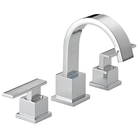 Delta Vero Two-Handle Widespread Bathroom Faucet - 3553LF - Chrome