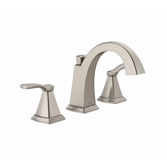 Delta 35768LF Flynn -SS 2-handle Widespread Bathroom Faucet in Brushed Nickel