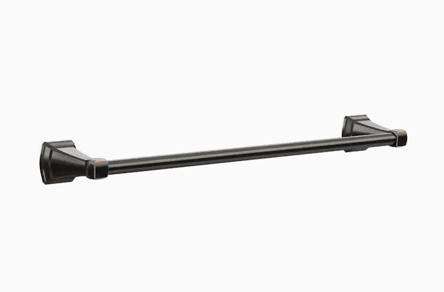 Delta Flynn Oil Rubbed Bronze Towel Bar 18 in. L Die Cast Zinc