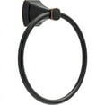 thumbnail image 1 of Delta Flynn Oil Rubbed Bronze Towel Ring Die Cast Zinc, 1 of 2
