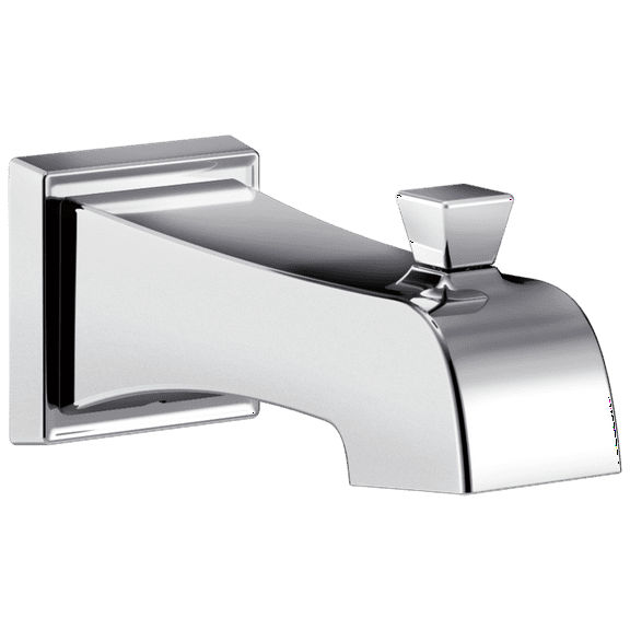 Delta Flynn: Tub Spout - Pull-Up Diverter