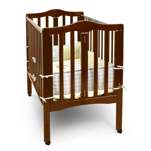 Delta FoldaWay Portable Crib, Cherry