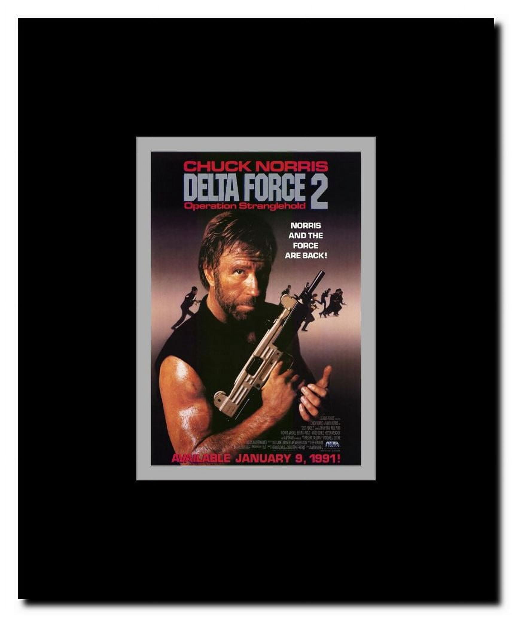 Delta Force 2: Operation Stranglehold Framed Movie Poster