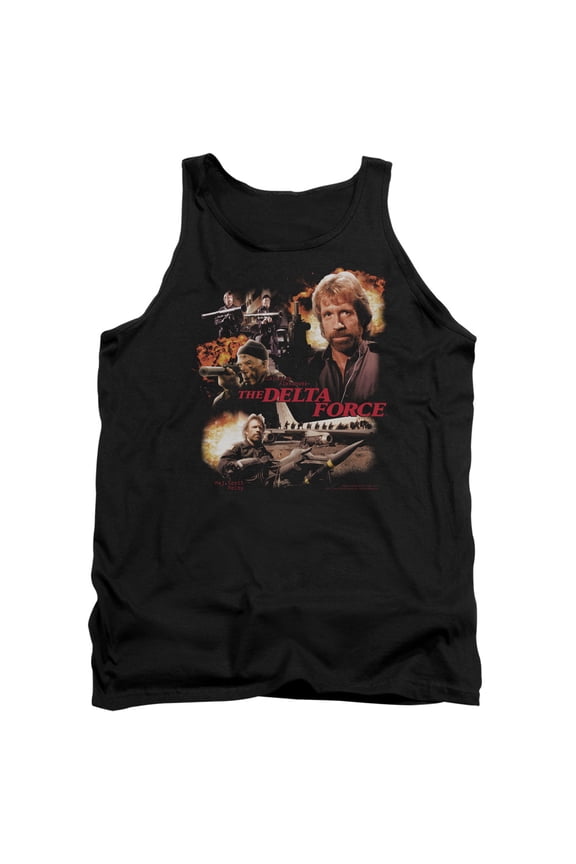 Delta Force Action Pack Adult Tank Top Black