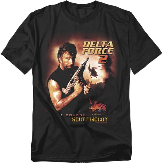 Delta Force T-Shirt Delta Force 2 Poster Unisex Graphic Tee For Men & Women