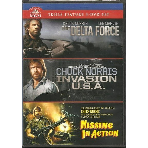 Delta Force / Invasion U.S.A. / Missing In Action (DVD)