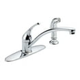 thumbnail image 1 of Delta Foundations One Handle Chrome Kitchen Faucet Side Wand Included, 1 of 4