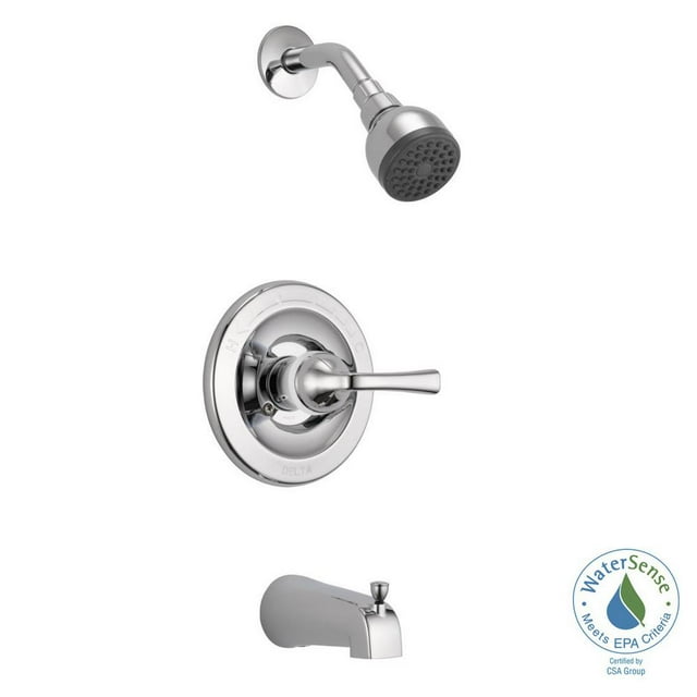 Delta Foundations Single-Handle 1-Spray Tub and Sh