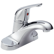 Delta Foundations Single Handle Centerset Bathroom Faucet in Chrome B501LF