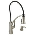 thumbnail image 1 of Delta Foundry: Single Handle Pull-Down Kitchen Faucet with ShieldSpray, 1 of 2