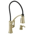 thumbnail image 1 of Delta Foundry: Single Handle Pull-Down Kitchen Faucet with ShieldSpray, 1 of 2