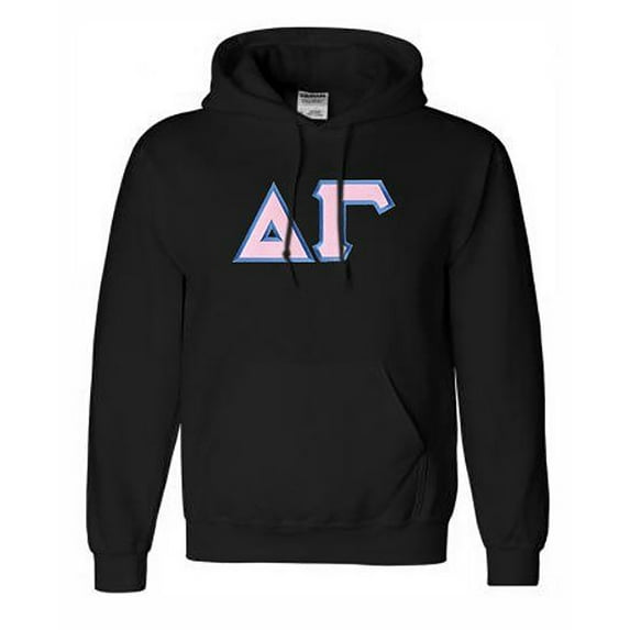 Delta Gamma Lettered Hooded Sweatshirt