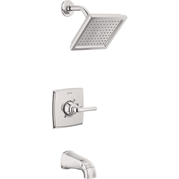 Delta 144864 Geist Monitor 14 Series Tub And Shower Trim Package - Chrome