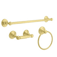 thumbnail image 1 of Delta Greenwich 3-Piece Bath Hardware Set in Polished Brass, 1 of 2