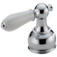 thumbnail image 1 of Delta H212 Porcelain Lever Handle Set, Chrome, 1 of 2