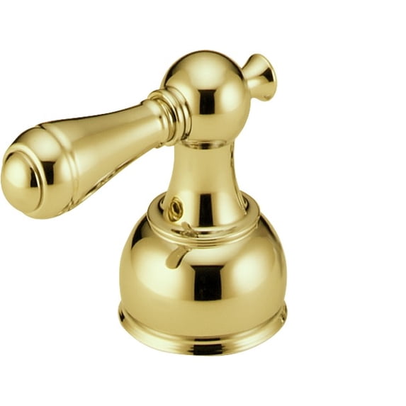 Delta H215 Two Traditional / Classic Metal Lever Handles From The Traditional Collection