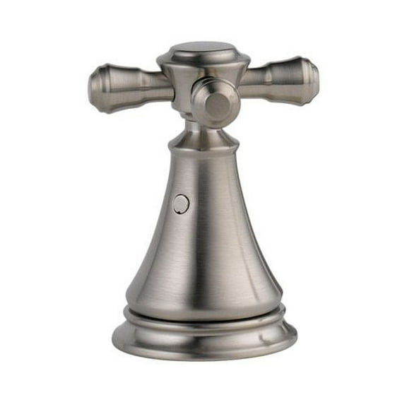 Delta H295CZ Metal Cross Handle Set - Deck Mount Bathroom & Bidet, Champagne Bronze