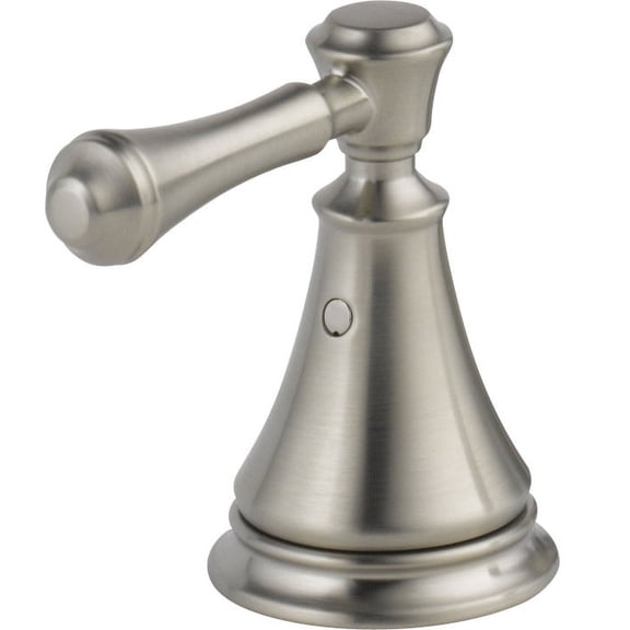 Delta H297SS Metal Lever Handle Set - Deck Mount Bathroom & Bidet, Stainless