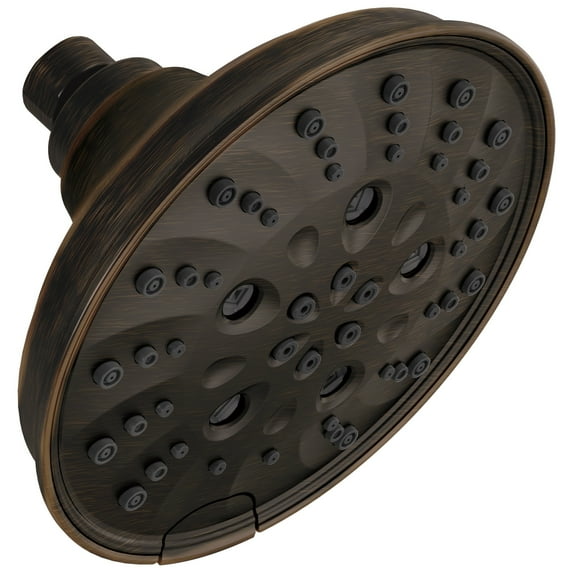 Delta: H2Okinetic 5-Setting Traditional Raincan Shower Head