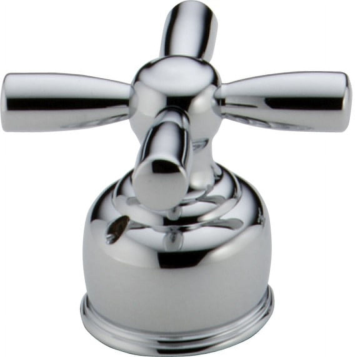 Delta H66 Chrome Two Traditional / Classic Metal Cross Handle From The Neostyle Collection