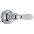 thumbnail image 1 of Delta H712 Porcelain Lever Handle Kit - 13 / 14 Series & Floor Mount, Chrome, 1 of 5