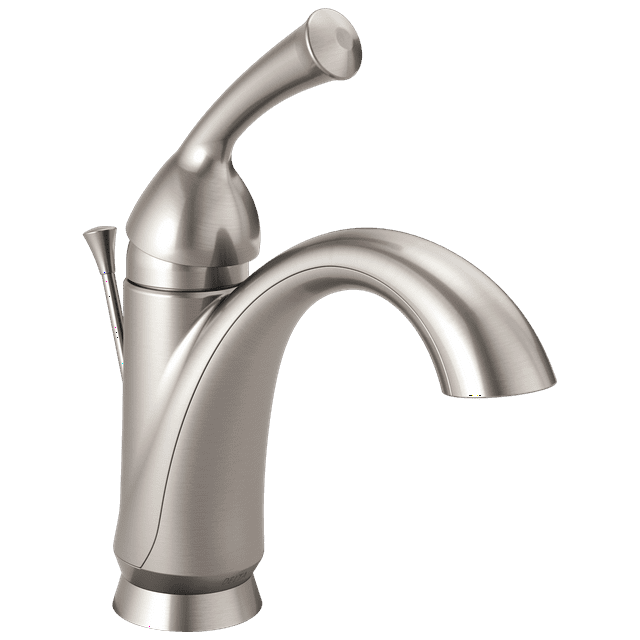 Delta Haywood Single Handle Single Hole Lavatory Faucet in Stainless 15999-SS-DST