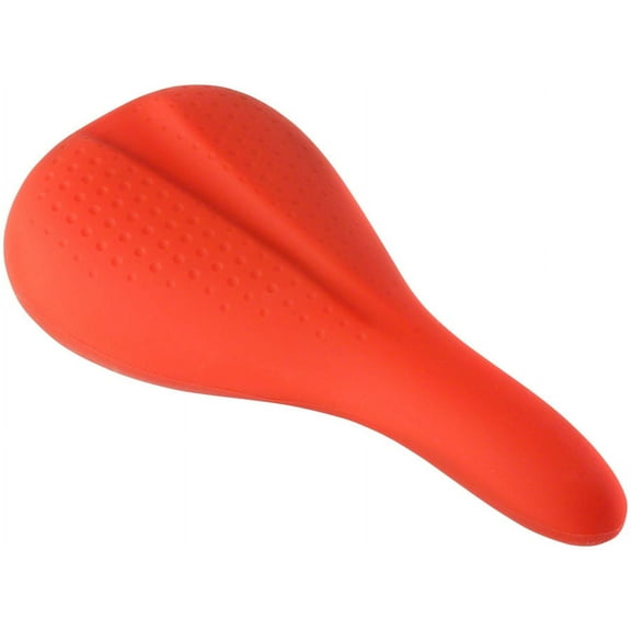 Delta HexAir Saddle Cover - Racing, Red Super Flexible, Stretchy Silicone.