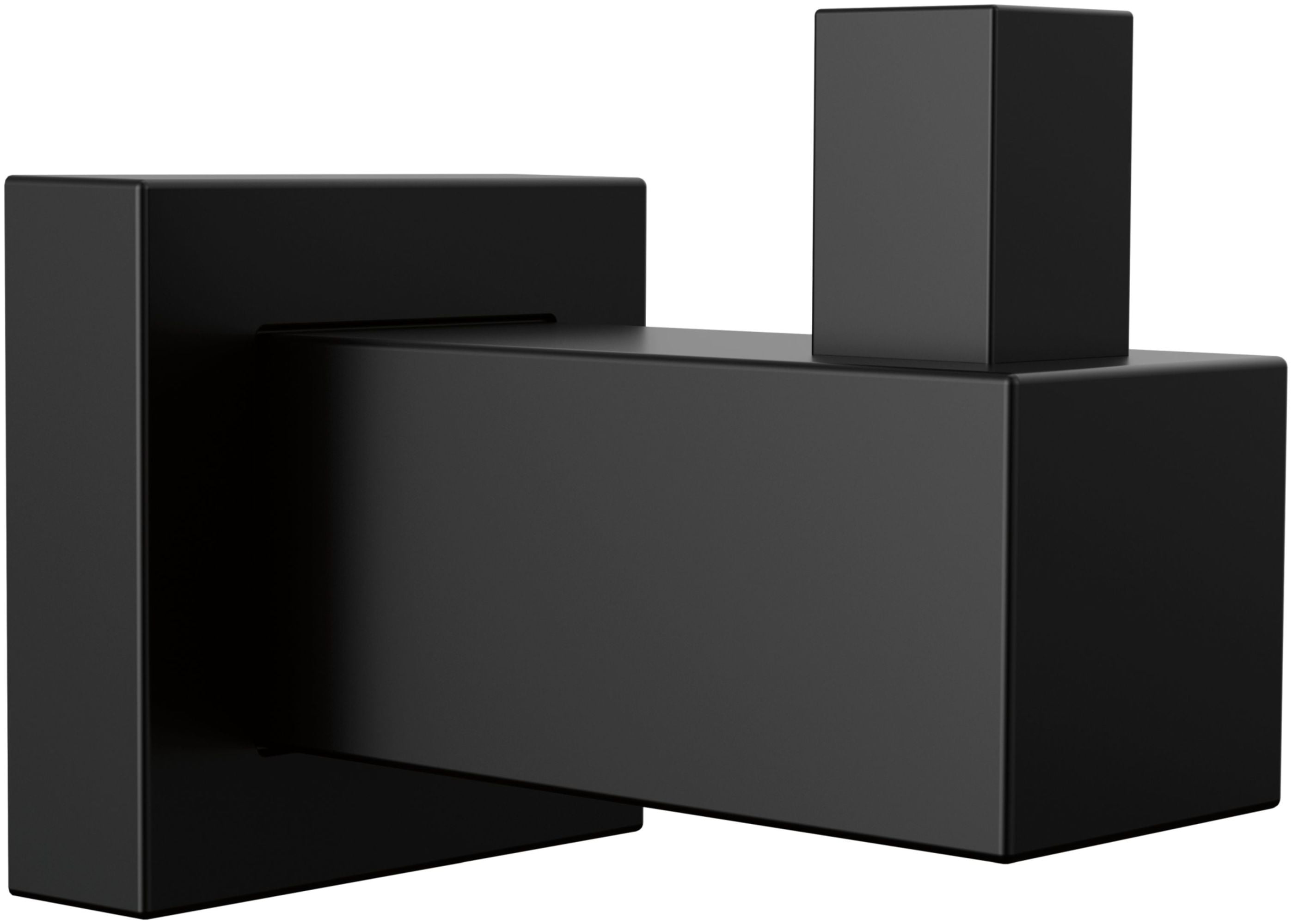 Matte Black Modern Wall Mounted Robe Hook
