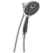 Delta 4-Spray Hand Shower and Shower Head Combo in Chrome 58467