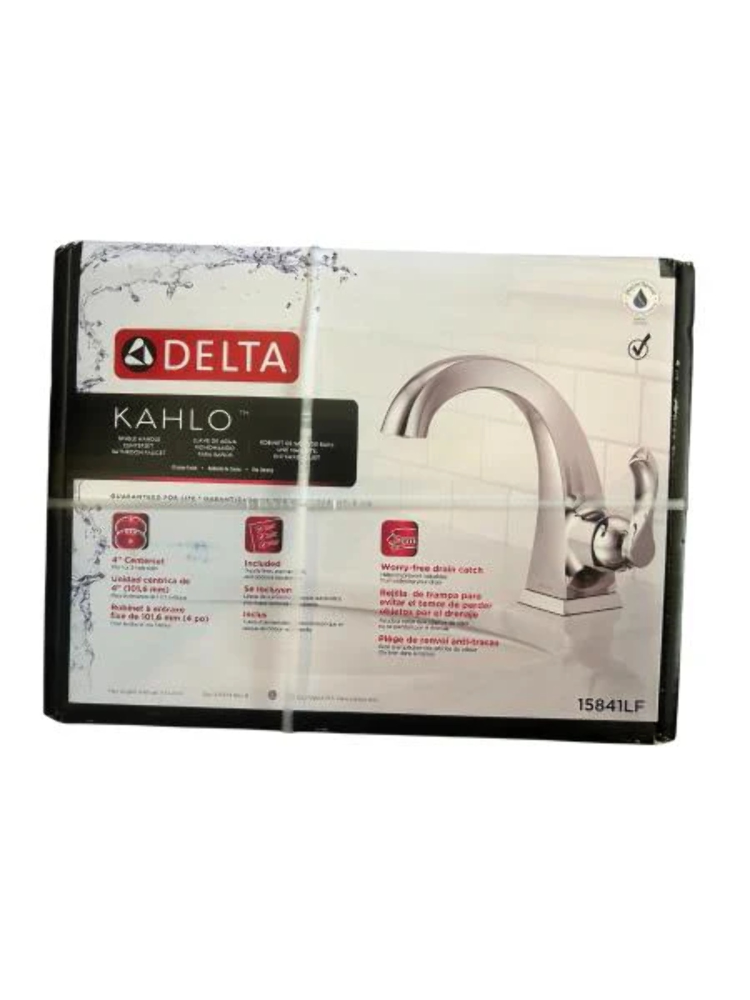 Delta Kahlo Single Handle Bathroom Faucet