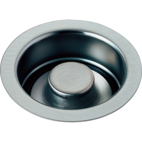Delta Kitchen Disposal and Flange Stopper, Arctic Stainless
