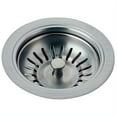 thumbnail image 1 of Delta Kitchen Sink Flange and Strainer, Arctic Stainless, 1 of 2