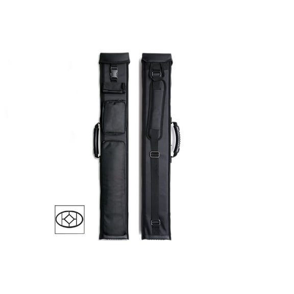 Delta Knight Series 2x5 Hard Cue Case - Black