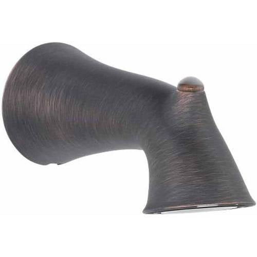 Modern Wall Mounted Tub Spout Trim in Venetian Bronze