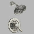 thumbnail image 1 of Delta Lahara Dual Function Pressure Balanced Shower Trim with H2Okinetic and Integrated Volume Control Less Rough-in, Available in Various Colors, 1 of 2