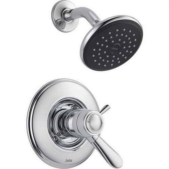 Delta Lahara Dual Function Pressure Balanced Shower Trim with Integrated Shower Trim Less Rough-in, Available in Various Colors