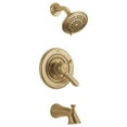 thumbnail image 1 of Delta Lahara MonitorÂ® 17 Series Tub & Shower Trim in Champagne Bronze T17438-CZ, 1 of 9